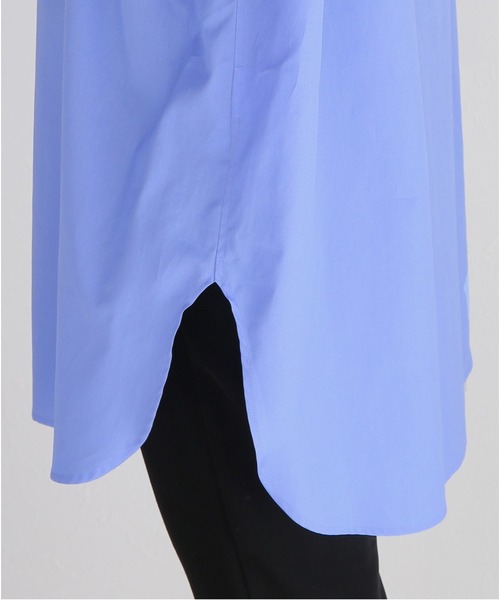 journal standard L'essage（ジャーナルスタンダードレサージュ）の「タイプライタービッグシャツ（シャツ/ブラウス・レディース・グリーン/サックスブルー/ホワイト・FREE）」の19枚目の写真