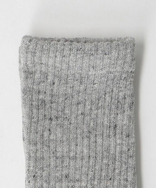 Charcoal TOKYO（チャコールトーキョー）の「＜Charcoal TOKYO(チャコール トウキョウ)＞ PILE TPRD SOCKS/ソックス（ソックス/靴下・メンズ・ライトグレー/グレー・FREE）」の3枚目の写真