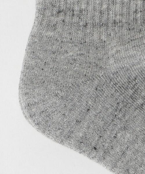 Charcoal TOKYO（チャコールトーキョー）の「＜Charcoal TOKYO(チャコール トウキョウ)＞ PILE TPRD SOCKS/ソックス（ソックス/靴下・メンズ・ライトグレー/グレー・FREE）」の5枚目の写真