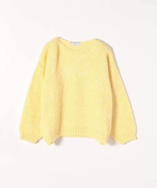 TRICOTS JEAN MARC(トリコットジーンマルク)の「【SHIPS any別注】TRICOTS JEAN MARC: クルーネック ニット プルオーバー(ニット/セーター・レディース・ライトブルー/クリーム/ナチュラル・ONE SIZE)」の9枚目の写真