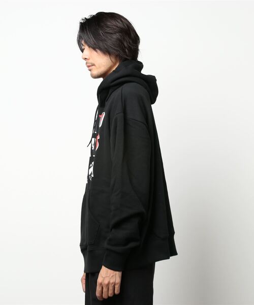 BEN DAVIS(ベンデイビス)の「《BEN DAVIS》PRINT PARKA(パーカー・メンズ・ブラック/ミント/パープル/ベージュ系・MEDIUM/LARGE/X-LARGE/SMALL)」の6枚目の写真