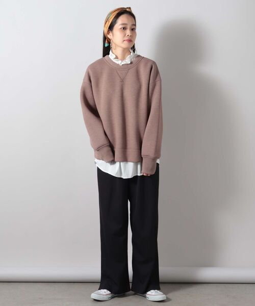 fredy repit(フレディレピ)の「【WEB限定】ボリュームスリーブフリルスタンドカラーシャツ(前後2WAY)(シャツ/ブラウス・レディース・ライトブルー/ブラック/オフホワイト・38)」の17枚目の写真