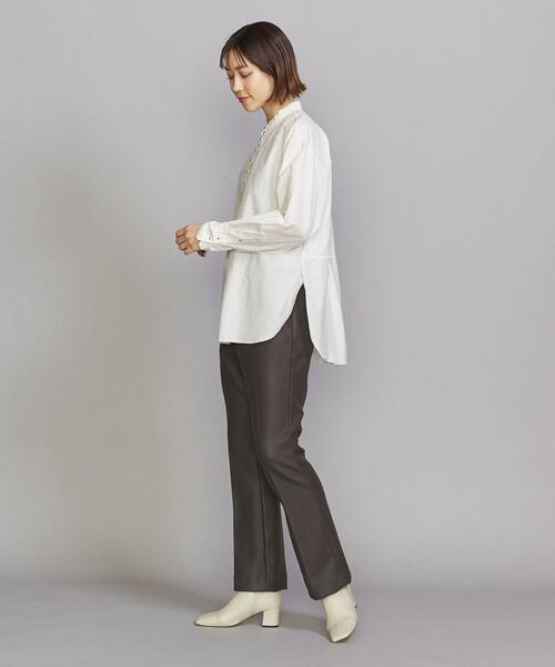 BEAUTY&YOUTH UNITED ARROWS(ビューティーアンドユースユナイテッドアローズ)の「BY アクリルフリースロング パンツ -ウォッシャブル-(その他パンツ・レディース・オフホワイト/ダークグレー/モカ・S/M)」の9枚目の写真