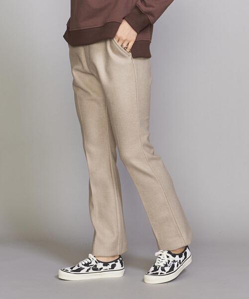 BEAUTY&YOUTH UNITED ARROWS(ビューティーアンドユースユナイテッドアローズ)の「BY アクリルフリースロング パンツ -ウォッシャブル-(その他パンツ・レディース・オフホワイト/ダークグレー/モカ・S/M)」の4枚目の写真