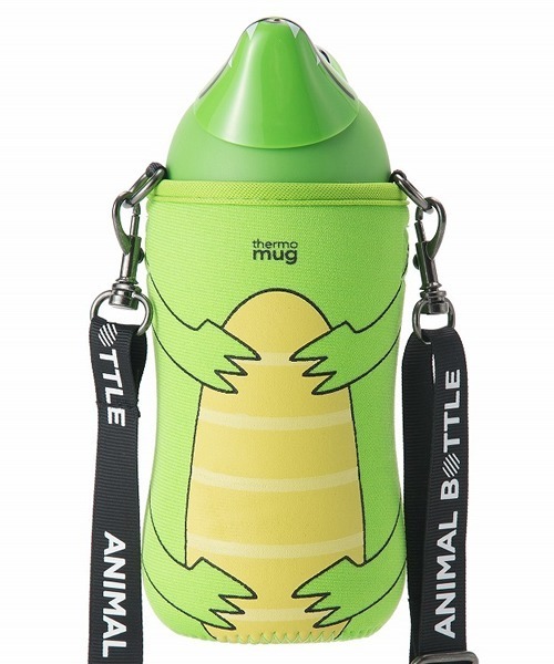 thermo mug（サーモ マグ）の「thermomug/サーモマグ ANIMAL BOTTLE アニマルボトル ストロー カラフル 水筒（水筒・キッズ・イエロー/ピンク/グリーン/ホワイト/ブルー/レッド・FREE）」の16枚目の写真