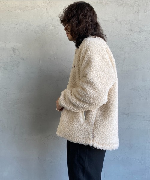 セール】[HELLO CALIF/ハローカリフ] ボアフリースボンバージャケット