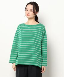 earth music&ecology | ECORICHダブルボーダープルオーバー ＊(Tシャツ/カットソー)