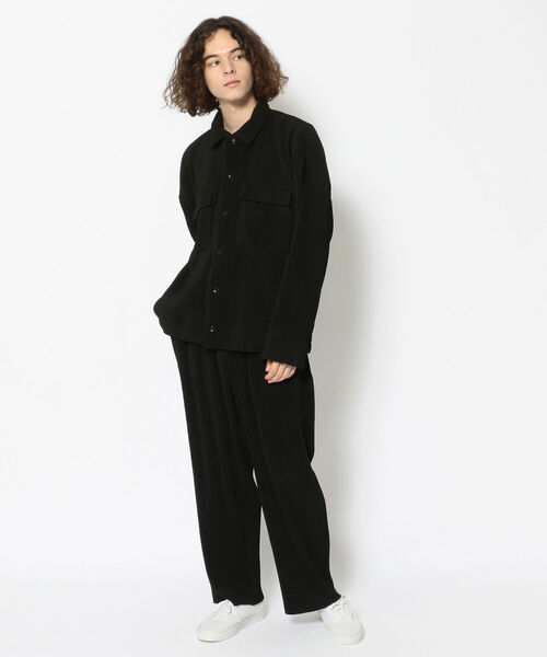 Toironier（トワロニエ）の「Toironier/トワロニエ/Pleats Chef Pants/プリーツシェフパンツ（その他パンツ・メンズ・ブラック・FREE）」の4枚目の写真
