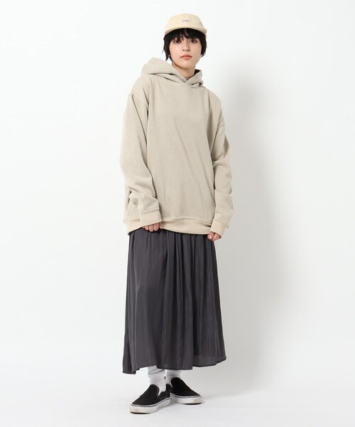 BASECONTROL(ベースコントロール)の「◆Horizon dream 配色デザインパーカー(パーカー・レディース・ブラック/アイボリー/ブラウン系・99)」の9枚目の写真