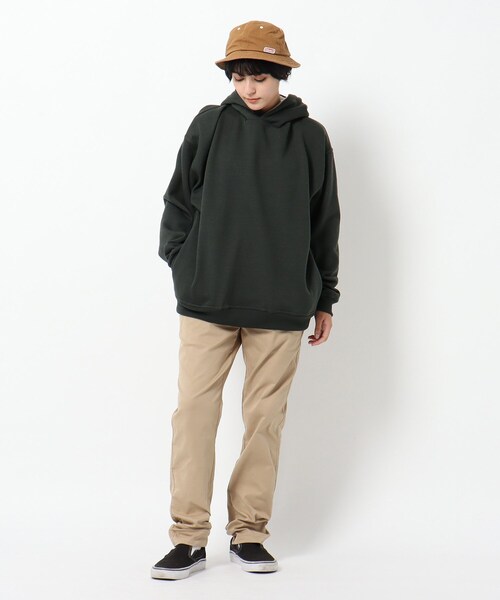 BASECONTROL(ベースコントロール)の「◆Horizon dream 配色デザインパーカー(パーカー・レディース・ブラック/アイボリー/ブラウン系・99)」の10枚目の写真