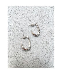ulu | plump hoop pierce(silver925post)(ピアス(両耳用))