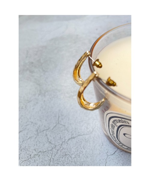 ulu（ウル）の「plump hoop pierce(silver925post)（ピアス（両耳用）・レディース・シルバー/ゴールド・FREE）」の3枚目の写真