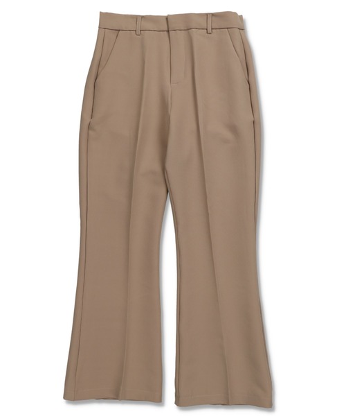 SPINNS(スピンズ)の「タータンチェックフレアパンツ(スラックス・レディース・ベージュ/ブラック系その他/レッド系その他・S/MEDIUM/ONESIZE)」の6枚目の写真