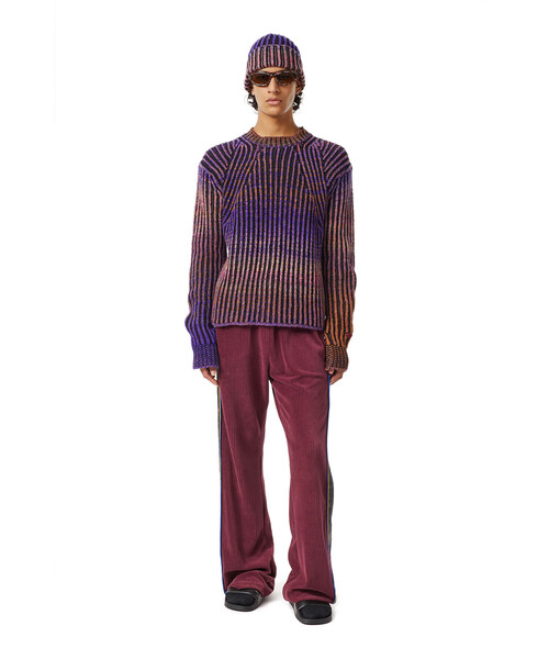 DIESEL(ディーゼル)の「メンズ ニット(ニット/セーター・メンズ・パープル/ライトグレー・LARGE/MEDIUM/X-SMALL/SMALL/X-LARGE)」の13枚目の写真