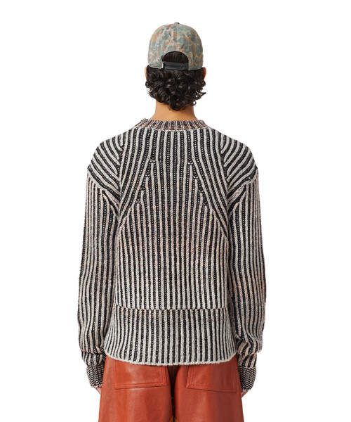 DIESEL(ディーゼル)の「メンズ ニット(ニット/セーター・メンズ・パープル/ライトグレー・LARGE/MEDIUM/X-SMALL/SMALL/X-LARGE)」の20枚目の写真