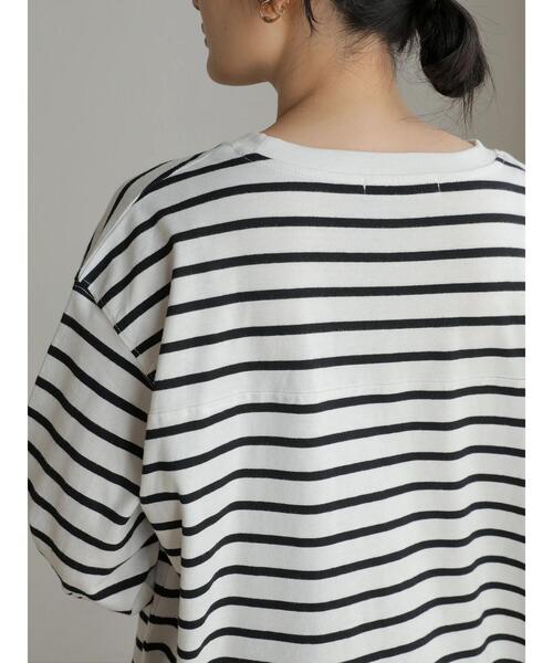 AMERICAN HOLIC(アメリカンホリック)の「裾スリットカットチュニック(Tシャツ/カットソー・レディース・オフホワイト/その他7・M/L)」の11枚目の写真