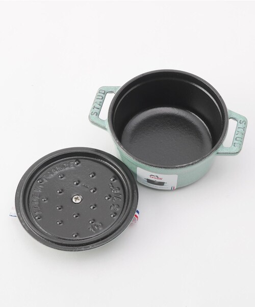 ◇STAUB (ストウブ) ピコ・ココットラウンド10cm セージグリーン