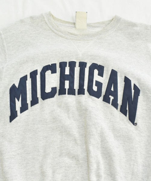 Champion（チャンピオン）の「【ヴィンテージ古着】Champion/チャンピオン カレッジロゴ クルーネックスウェット（スウェット・メンズ・グレー・MEDIUM）」の7枚目の写真