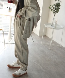 COURO | 裏シャギーフェイクスエードスウェットパンツ(スウェットパンツ)