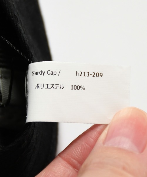 Johnbull Private labo(ジョンブルプライベートラボ)の「【halo.commodity】パネルキャップ / Sardy Cap(キャップ・メンズ・ブラック/ネイビー/グレー・FREE)」の7枚目の写真