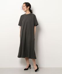 オーガニックコットンワッフルワンピース OG HONEYCOMB DRESS