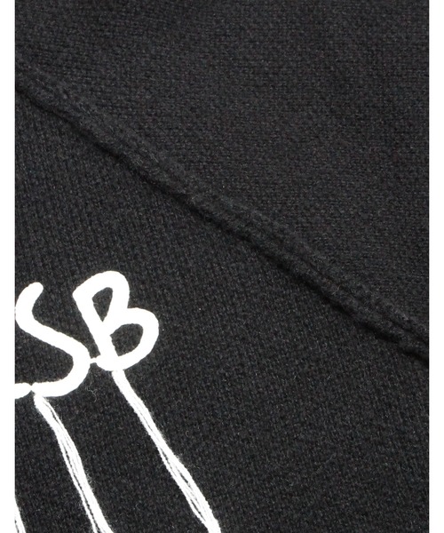 Little sunny bite(リトルサニーバイト)の「LSB stitch knit top(ニット/セーター・レディース・ブラック/オレンジ/グリーン・SMALL/MEDIUM)」の4枚目の写真