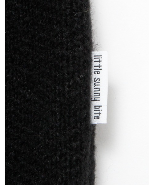 Little sunny bite(リトルサニーバイト)の「LSB stitch knit top(ニット/セーター・レディース・ブラック/オレンジ/グリーン・SMALL/MEDIUM)」の11枚目の写真