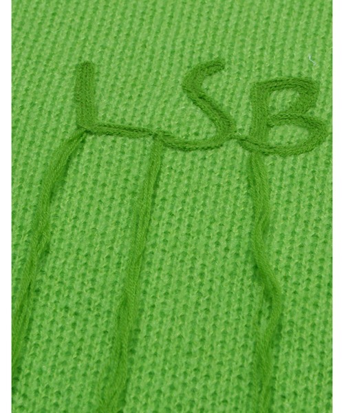 Little sunny bite(リトルサニーバイト)の「LSB stitch knit top(ニット/セーター・レディース・ブラック/オレンジ/グリーン・SMALL/MEDIUM)」の18枚目の写真