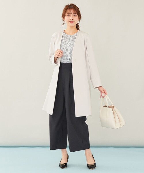 ANY SIS(エニィスィス)の「【洗える】サイドバックル ワイドパンツ(その他パンツ・レディース・ライトグレー系/ベージュ系/ネイビー系/ライラック系・1/2/3)」の17枚目の写真