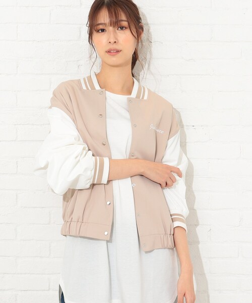 Cutie Blonde（キューティーブロンド）の「◆【S-M】デニムアソートスタジャン（ブルゾン・レディース・ライトグリーン系/ベージュ系4/ブルー系4・02/01）」の2枚目の写真