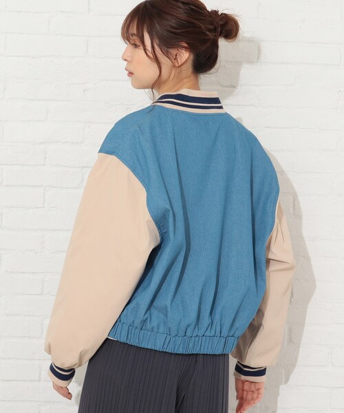 Cutie Blonde（キューティーブロンド）の「◆【S-M】デニムアソートスタジャン（ブルゾン・レディース・ライトグリーン系/ベージュ系4/ブルー系4・02/01）」の22枚目の写真