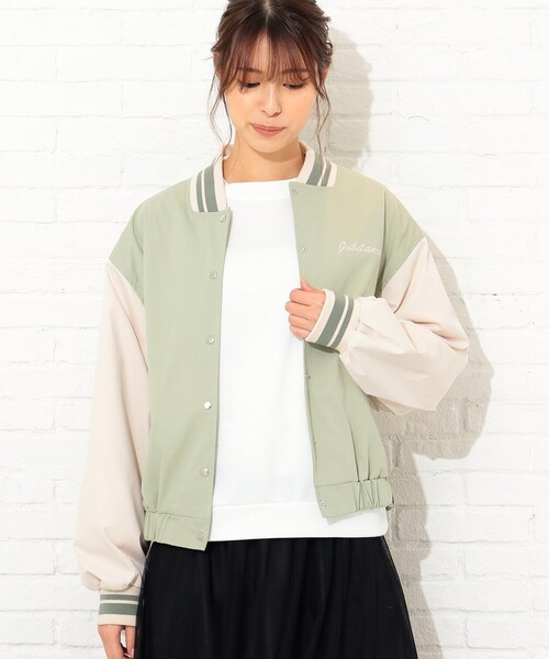 Cutie Blonde（キューティーブロンド）の「◆【S-M】デニムアソートスタジャン（ブルゾン・レディース・ライトグリーン系/ベージュ系4/ブルー系4・02/01）」の11枚目の写真