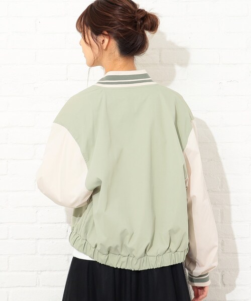 Cutie Blonde（キューティーブロンド）の「◆【S-M】デニムアソートスタジャン（ブルゾン・レディース・ライトグリーン系/ベージュ系4/ブルー系4・02/01）」の6枚目の写真