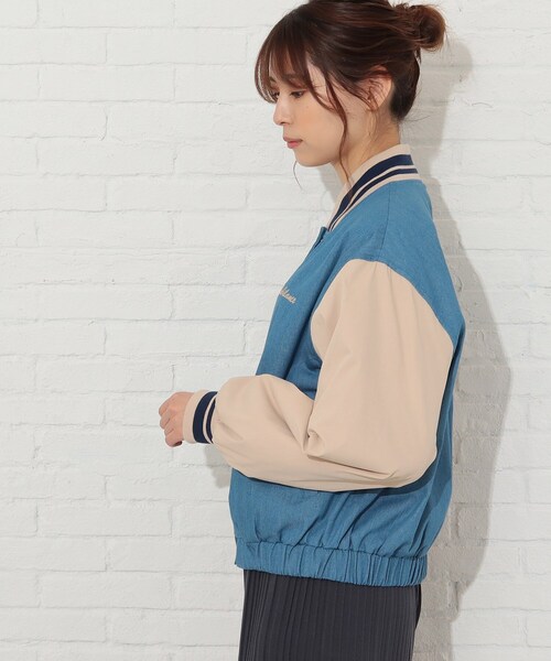 Cutie Blonde（キューティーブロンド）の「◆【S-M】デニムアソートスタジャン（ブルゾン・レディース・ライトグリーン系/ベージュ系4/ブルー系4・02/01）」の12枚目の写真