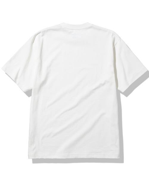 THE NORTH FACE（ザノースフェイス）の「THE NORTH FACE/ノースフェイス ヌプシコットン ワンポイントロゴTシャツ NT32248（Tシャツ/カットソー・メンズ・ホワイト/ブラック/ベージュ/グレー・S/M/L/XL）」の5枚目の写真