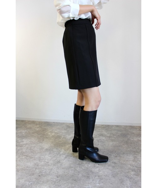 MLI'A（エムリア）の「台形ミニスカート(セットアップ対応)（スカート・レディース・ブラック/ライトベージュ/チェック・FREE）」の8枚目の写真