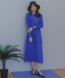 BARNYARDSTORM | BARNYARDSTORM / 【WEB限定】ニットギャザーフレアワンピース(ワンピース)