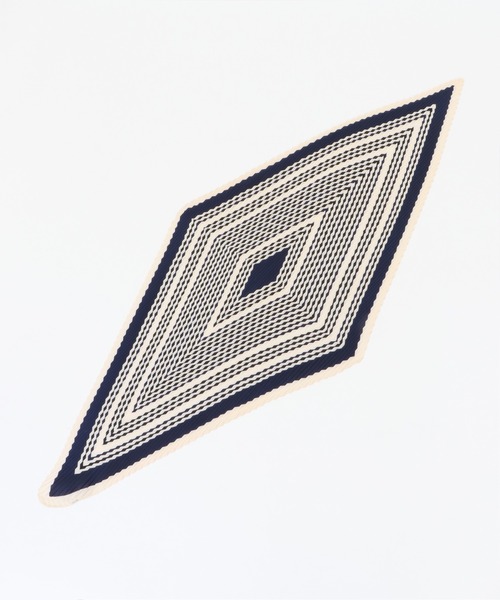 LBC(エルビーシー)の「ストライププリーツスカーフ(バンダナ/スカーフ・レディース・ネイビー/レッド/グリーン・FREE)」の10枚目の写真