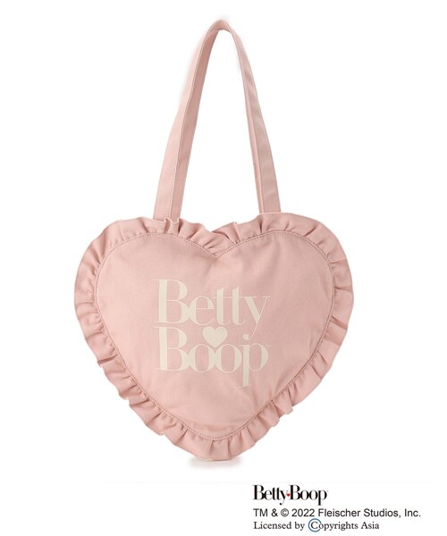 couture brooch(クチュールブローチ)の「◆Betty Boop(TM)コラボ バッグ(トートバッグ・レディース・ベビーピンク/ベージュ・00)」の2枚目の写真