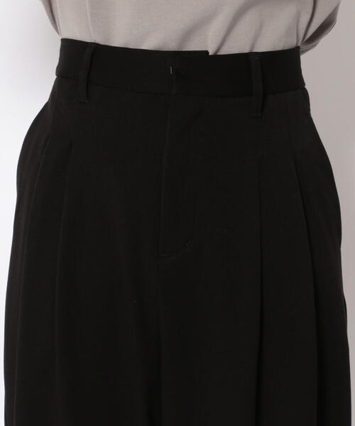 B'2nd（ビーセカンド）の「Point Chary WIDE 1TUCK TROUSERS（その他パンツ・メンズ・ブラック/ベージュ・SMALL/MEDIUM/LARGE）」の11枚目の写真