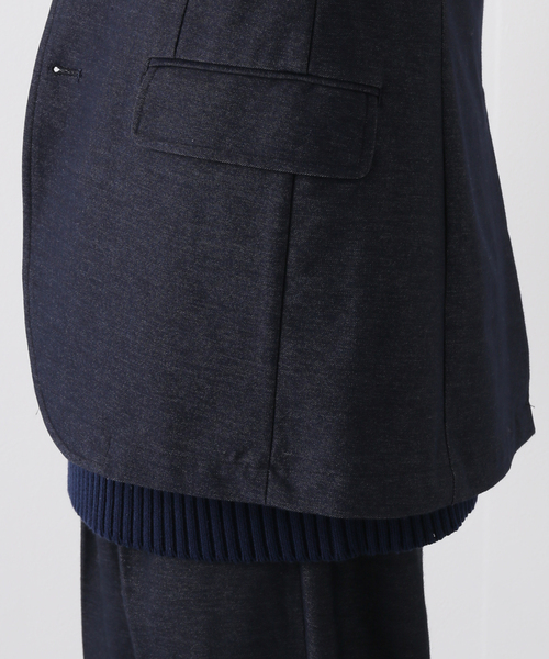 B.C STOCK（ベーセーストック）の「インレイデニムJK（テーラードジャケット・メンズ・ネイビー・SMALL/MEDIUM/LARGE）」の14枚目の写真