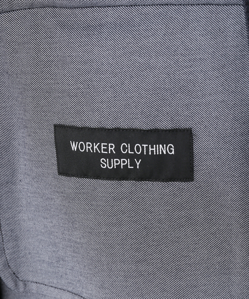 B.C STOCK（ベーセーストック）の「インレイデニムJK（テーラードジャケット・メンズ・ネイビー・SMALL/MEDIUM/LARGE）」の18枚目の写真