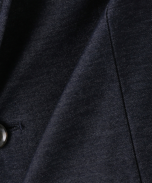 B.C STOCK（ベーセーストック）の「インレイデニムJK（テーラードジャケット・メンズ・ネイビー・SMALL/MEDIUM/LARGE）」の20枚目の写真