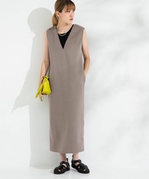 bohmal（ボマール）の「カットポンチVネックワンピース（ワンピース）」