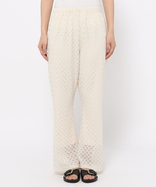 LEPSIM（レプシィム）の「レースイージーパンツ　265065（その他パンツ・レディース・アイボリー/ブラック・MEDIUM/LARGE）」の8枚目の写真