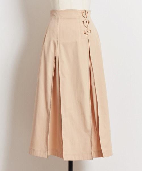 NOELA（ノエラ）の「ボックスタックツイルスカート（スカート・レディース・イエロー/オフホワイト/ライトグリーン・S/M）」の15枚目の写真