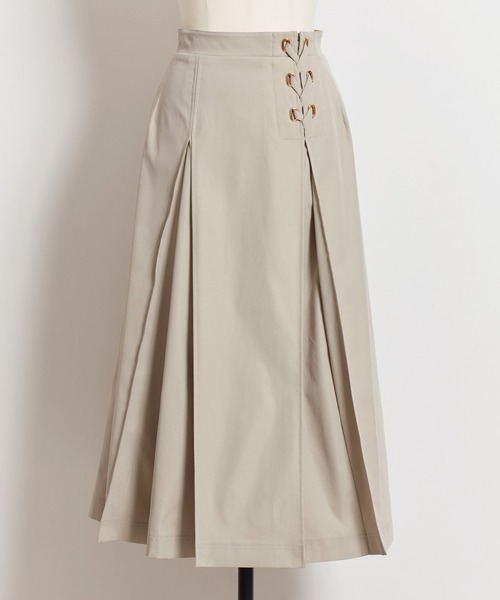 NOELA（ノエラ）の「ボックスタックツイルスカート（スカート・レディース・イエロー/オフホワイト/ライトグリーン・S/M）」の16枚目の写真