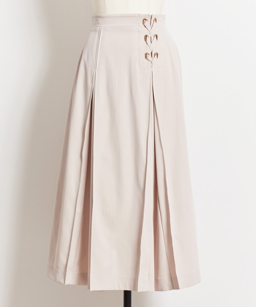 NOELA（ノエラ）の「ボックスタックツイルスカート（スカート・レディース・イエロー/オフホワイト/ライトグリーン・S/M）」の17枚目の写真