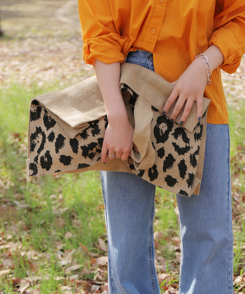 MAISON BENGAL(マイソンベンガル)の「《追加》【MAISON BENGAL】ANINAL TOTE:トートバッグ(トートバッグ・レディース・ベージュ/ブラウン/ベージュ系その他・FREE)」の4枚目の写真