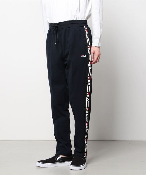 FILA（フィラ）の「フィラ FILA トラックパンツ（その他パンツ・メンズ・ネイビー/ブラック・M/3L/LL/L/S）」の2枚目の写真